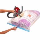 Kit 5 Sacos À Vácuo Para Viagem Roupas Organização 70x100 Cm