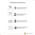 Kit 5 Spot Led Quadrado Direcionável Branco 7w 3500k Bivolt 3