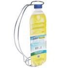 Kit 5 Suportes Porta Óleo Cozinha Aço Cromado Garrafa Azeite