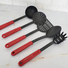 Kit 5 Talheres Utensílios Plástico Cozinha Colheres Barato Ve