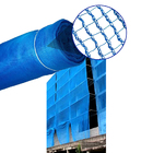 Kit 5 Tela Fachadeira Azul Malha 6x1,5 - 3x10m - 30m²