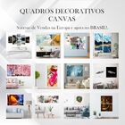 Kit 5 Telas Quadros Decorativos Em Canvas Himalaia - Grande