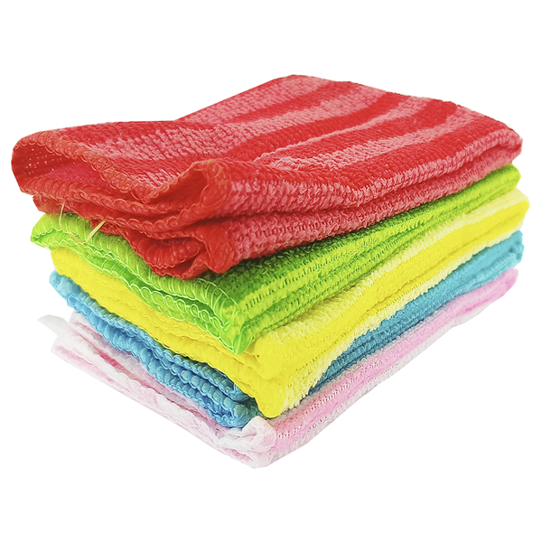 Kit 5 Toalha Mágica De Limpeza Poliéster 30cm