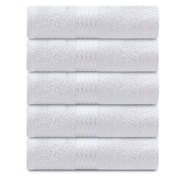 Kit 5 Toalhas Rosto Para Salão De Beleza Spa Hotel Manicure A