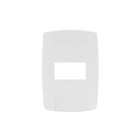 Kit 5 Tomada Elétrica Branca 2p+t 10a 250v Placa Espelho 4x2