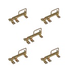 Kit 5 Trincos Com Alça Portão Porteira Aço Bicromado 180mm