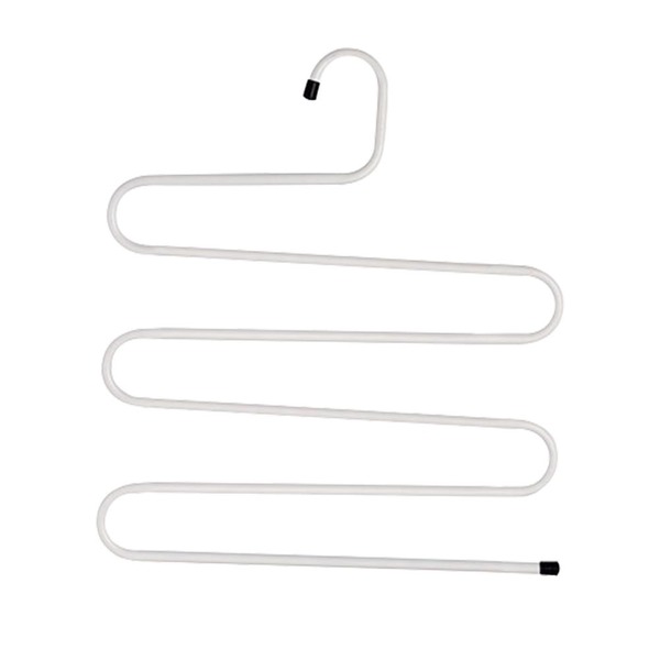 Kit 5 Unidades De Cabide Organizador Multiuso Aço Para Roupas