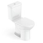 Kit 5 Vaso Sanitários Com Caixa Acoplada E Assento Queda Amor