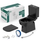 Kit 5 Vaso Sanitários Com Caixa Acoplada E Assento Soft Close