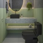 Kit 5 Vaso Sanitários Com Caixa Acoplada E Assento Soft Close