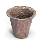 Kit 5 Vasos Fibra Biodegradável Bege Nagmobio