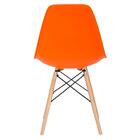 Kit - 5 X Cadeiras Charles Eames Eiffel Dsw - Base De Madeira