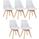 Kit - 5 X Cadeiras Leda - Branco