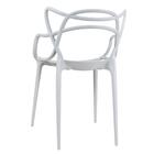 Kit - 5 X Cadeiras Masters Allegra - Cinza Claro