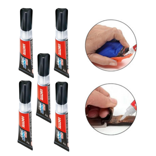 Kit 5und Super Bonder Power Flex Gel 2g Loctite Henkel
