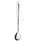 Kit 60 Colheres Para Bar Suco Moniz 18cm Inox Simonaggio Bart