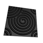 Kit 60 Placas 3d Pvc Preto Decoração Revestimento Premium De