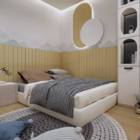 Kit 60 Ripas Shiplap Mdf Madeira Parede Revestimento 5cm 3d P