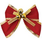 Kit 64 Laços De Bolinhas Natalino Pingentes Árvore Natal 6cm