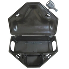 Kit 65 Freerat Porta Iscas Seguro Para Rato Chave 2 Travas