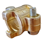 Kit 6 Abraçadeira Latão Bipartida Lava Auto Alta Pressão 1/2