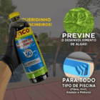 Kit 6 Algicida De Manutenção 6 Clarificante Genfloc Genco 1l