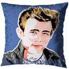 Kit 6 Almofadas Sala Quarto 40cm X 40cm Famosos Artistas Anos