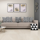 Kit 6 Almofadas Sala Quarto 40cm X 40cm Geométrico Preto