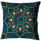 Kit 6 Almofadas Sala Quarto 40cm X 40cm Mandala Indiana
