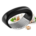 Kit 6 Amassador Triturador Alho Cozinha Inox Manual 10cm