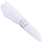 Kit 6 Argolas Prendedor Anel Suporte Porta Guardanapo De Pano