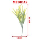 Kit 6 Arranjo Planta Artificial Festa Casamento Buquê 35cm