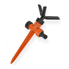 Kit 6 Aspersor Giratório Plástico Tipo Espiga - Ajax