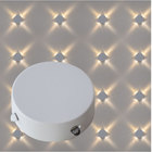 kit 6 Balizador Arandela LED mini star lindo efeito produto n