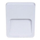 Kit 6 Balizador Fit 2w 3000k Bivolt Ip65 Branco Em Abs