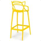 Kit 6 Banquetas Allegra Com Encosto Design Cozinha/bancada -