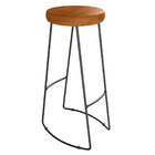 Kit 6 Banquetas Alta Astra Base Metálica - Pallazio