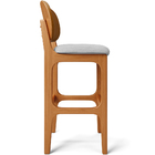 Kit 6 Banquetas Alta Bar Cozinha Jantar Betta L02 Imbuia Cour