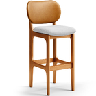 Kit 6 Banquetas Alta Bar Cozinha Jantar Betta L02 Imbuia Cour