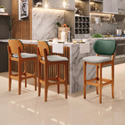 Kit 6 Banquetas Alta Bar Cozinha Sala Jantar Betta L02 Imbuia