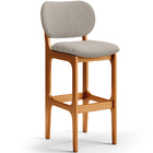 Kit 6 Banquetas Alta Bar Cozinha Sala Jantar Fixa Betta L02 I