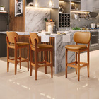 Kit 6 Banquetas Alta Bar Cozinha Sala Jantar Fixa Betta L02 I