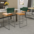 Kit 6 Banquetas Altas Cozinha Sala Jantar Allana L02 Facto Ve