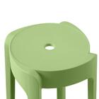 Kit 6 Banquetas Baixa Empilhável Nordica - Verde