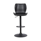 Kit 6 Banquetas Base Em Aço Giratória Naboo Com Regulagem De