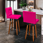 Kit 6 Banquetas Grace Alta Para Areá Gourmet E Balcão Área Go