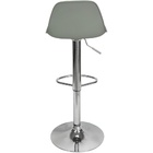 Kit 6 Banquetas Joly Luisa Eames Saarinen Base Giratória Crom