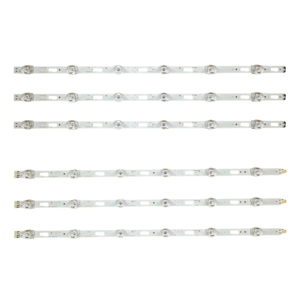 Kit 6 Barras De Led Tv Un50au7700 Un50au7700g - Original!