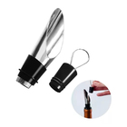 Kit 6 Bicos Dosador Tampa Rolha Garrafa De Vinho Inox