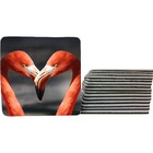 Kit 6 Bolacha De Copos Personalizado Apaixonados Por Animais